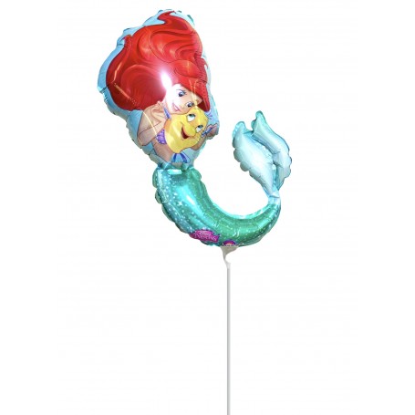 Ballon Princesse Ariel La Petite Sirène Air Disney, Décorations ballons pour anniversaire.