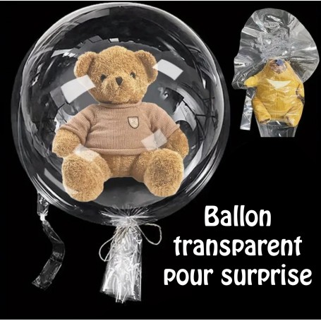 Ballon Bulle Transparent Pour Cadeau Surprise