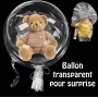 Ballon Bulle Transparent Pour Cadeau Surprise