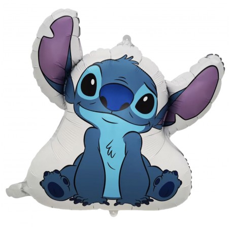 Ballon Stitch Assis Disney, Décorations ballons pour anniversaire.