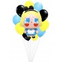 Ballons Poupée Alice Crybaby en Grappe Kawaii, Décorations ballons pour anniversaire.