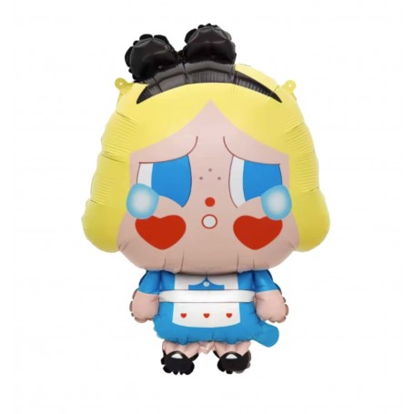 Ballon Poupée Alice Crybaby Kawaii Pop Mart, Décorations ballons pour anniversaire.