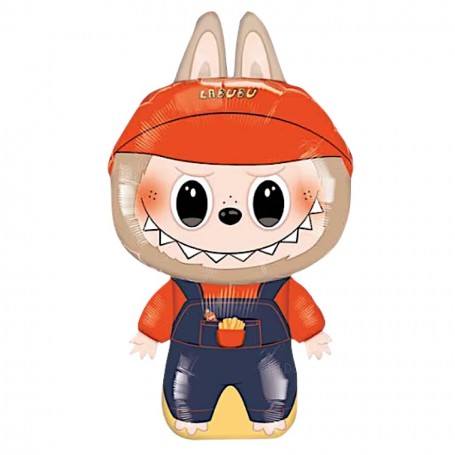 Ballon Labubu Frites The Monsters, Kawaii, Décorations ballons pour anniversaire.