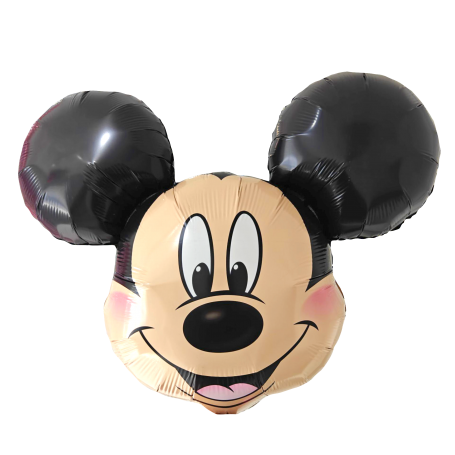 Ballon Mickey Tête Junior Disney de chez Anagram, Décorations ballons pour anniversaire Disneyland Paris.