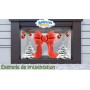 Ballon Ruban Rouge Géant de 98 cm, Décorations ballons pour anniversaire, Mariage, Vitrine de Noël, St-Valentin, Amour.