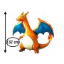 Ballon Pokémon Dracaufeu Géant 137 cm, Décorations ballons pour anniversaire.