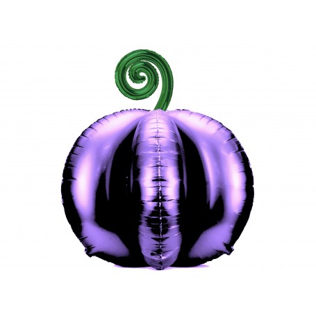 Ballon Citrouille Violette et Vert Halloween DIY, Décorations ballons pour Halloween.