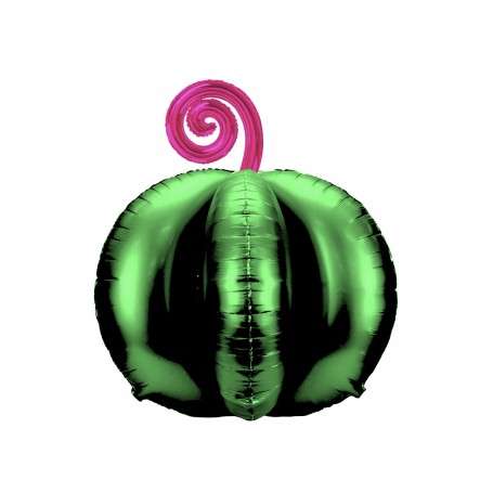Ballon Citrouille Verte et Rose Halloween DIY, Décorations ballons pour Halloween.