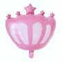 Ballon Couronne de Princesse Rose , Décorations ballons pour anniversaire Princesse Disney.