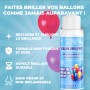 Magic Shine Aérosol Spray Pour Ballons 100 ML, Décorations ballons pour anniversaire brillant.