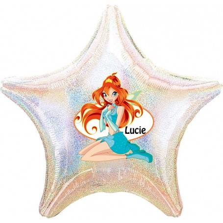 Ballon Bloom Winx Club Personnalisable 1 face, Décorations ballons pour anniversaire.