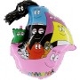 Ballon Barbapapa Bateau