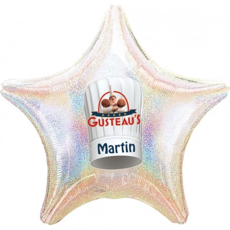 Ballon Gusteau's Rémy Ratatouille Personnalisable Disney 1 Face, Décorations ballons pour anniversaire.