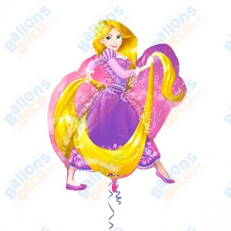 Ballon Raiponce New Disney, Décorations ballons pour un anniversaire Princesse Disney.
