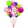 Ballons Barbie en Grappe