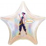 Ballon Zoey K-pop Demon Hunters Personnalisable 1 face, Décorations ballons pour anniversaire.