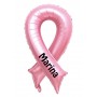 Ballon Ruban Rose Du Cancer Du Sein Personnalisable, décoration ballons Octobre Rose.