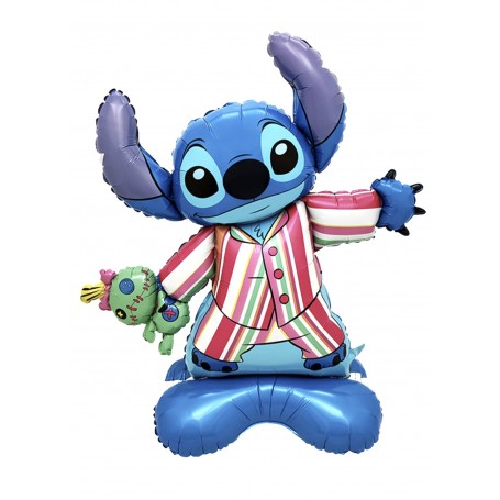Ballon Stitch et Souillon Stand Up 118 cm Disney, Décorations ballons pour anniversaire.