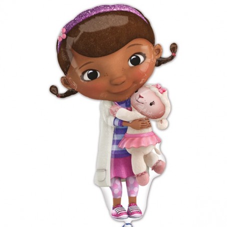 Ballon Docteur la Peluche Disney, Décorations ballons pour anniversaire.