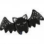 Ballon Chauve-Souris Noir Grabo, Décorations ballons pour Halloween.