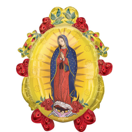 Ballon La Vierge Marie Miroir Chrétien, Décoration ballon Christianisme.