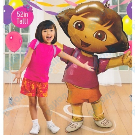 Ballon Dora L'exploratrice Marcheur, Décorations ballons pour anniversaire.