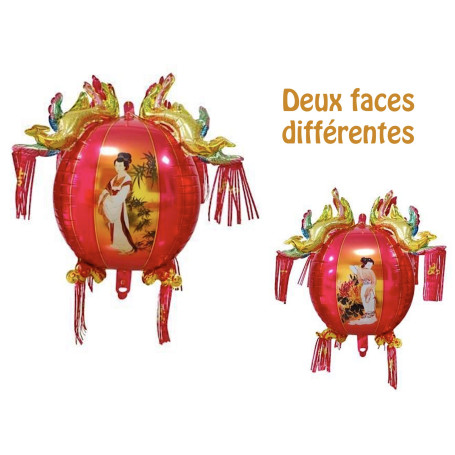 Lampion Japonais avec Dragons 4D, décoration ballon Anniversaire Disney, Manga, Nouvel An Chinois.