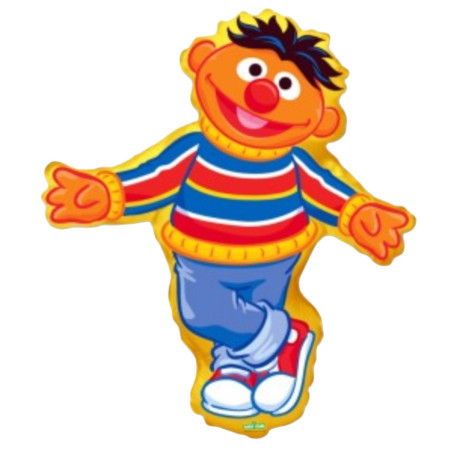 Ballon Ernie Sesame Street Flexmetal, Décorations ballons pour anniversaire.