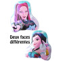 Ballon KPop Demon Hunters Mira et Zoey, Décorations ballons pour anniversaire, série Netflix.