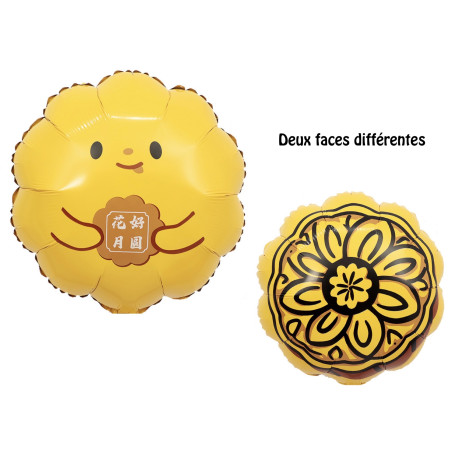 Ballon Moon Cake Chinois Deux Faces Différentes, décoration ballon du nouvel an chinois et décorations de vitrine.