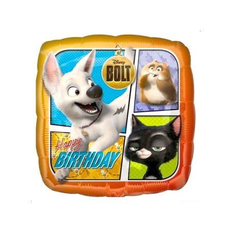 Ballon Volt Chien Carré Disney, Décorations ballons pour anniversaire, Balloon Bolt.