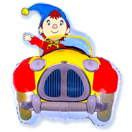Ballon Oui-oui en Voiture Noddy, Décorations ballons pour anniversaire.