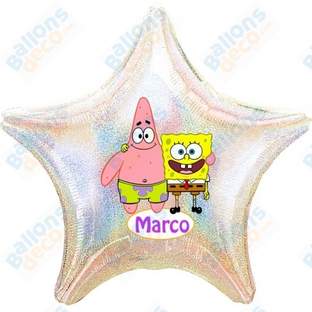 Ballon Patrick de Bob L'éponge Personnalisable