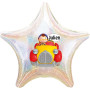 Ballon Oui-Oui en Voiture Personnalisable Noddy 1 face, Décorations ballons pour anniversaire.