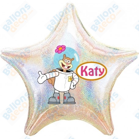 Ballon Sandy de Bob L'éponge Personnalisable