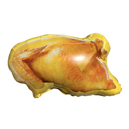 Ballon Poulet Cuit à la Broche, Décorations ballons pour Stand de Poulet et de viande.