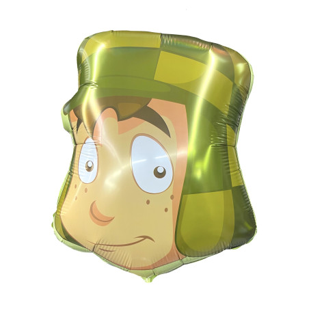 Ballon El Chavo Del Ocho Forme Tête, Décorations ballons pour anniversaire.