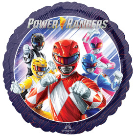 Ballon Power Ranger en Groupe, Décorations ballons pour anniversaire.