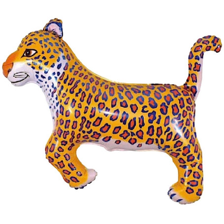 Ballon Léopard Taches bleues, Décoration Ballons  Anniversaire Safari.