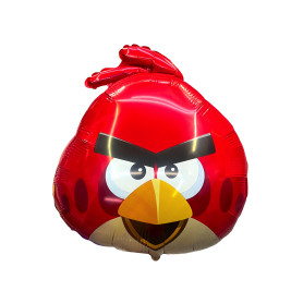 Ballon Angry Birds Oiseau Rouge Flexmetal, Décorations ballons pour anniversaire.