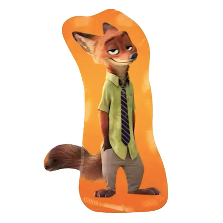 Ballon Nick le Renard Zootopie 2 Disney, Décorations ballons pour anniversaire.