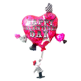 Ballon Coeurs St-Valentin de Paris, décoration ballon mariage et St-Valentin.