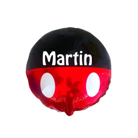 Ballon Pantalon de Mickey avec Prénom, Décorations ballons pour anniversaire.