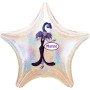 Ballon Yzma de Kuzco Étoile Personnalisable Disney 1 face, Décorations ballons pour anniversaire.