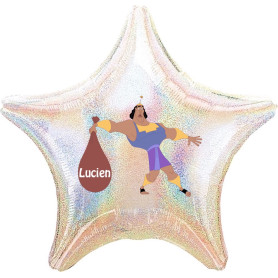 Ballon Kronk de Kuzco Étoile Personnalisable Disney 1 face, Décorations ballons pour anniversaire.