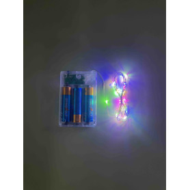 Guirlande Multicolore 2 Mètres, Décorations ballons pour anniversaire, mariage, soirée nocturne.