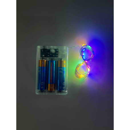 Guirlande Multicolore 3 Mètres, Décorations ballons pour anniversaire, mariage, soirée nocturne.