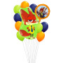 Ballons Zootopie 2 Nick Cartoon en Grappe Disney, Décorations ballons pour anniversaire.