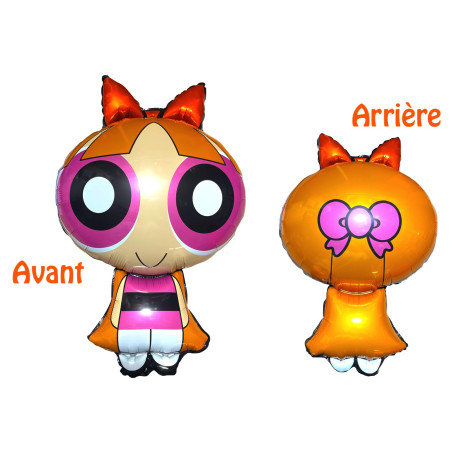 Ballon Belle Les Supers Nanas Forme, Décorations ballons pour anniversaire, manga et Kawaii.