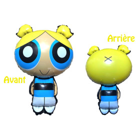 Ballon Bulle Les Supers Nanas Forme, Décorations ballons pour anniversaire, manga et Kawaii.